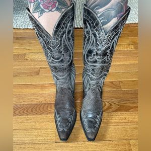 Ariat X-toe wingtip (broken slate) cowboy boots 🤠
